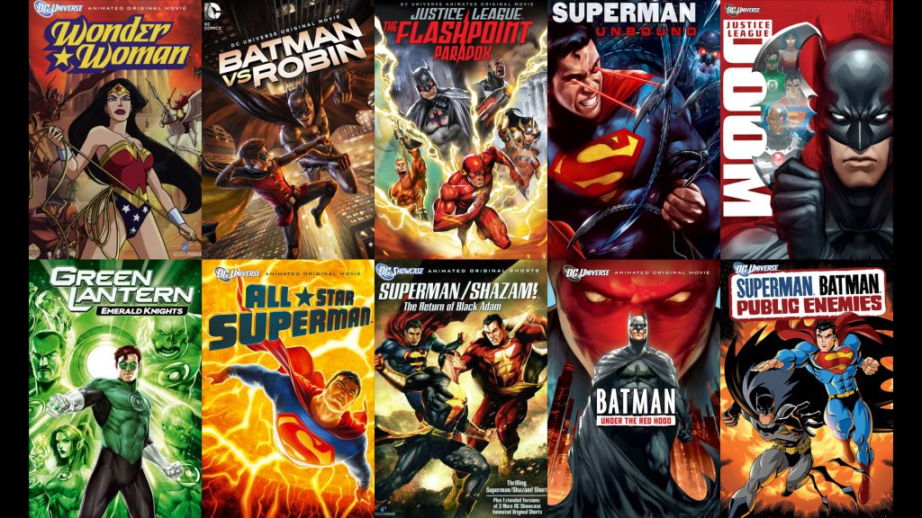 SDCC DC annonce trois nouveaux films animés L'Univers des Comics